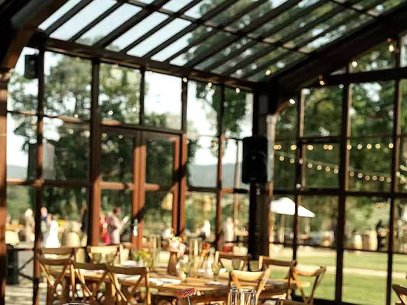Victorian greenhouse wedding , greenhouse conservatory, steel and glass structure